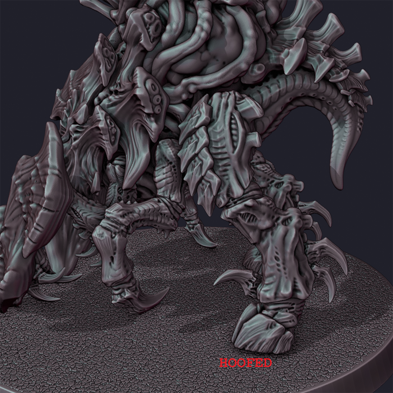 Bioplasmic Artillery Beasts (Multi-Part Model Kit) | Miniature Wargaming Models | 28mm Scale