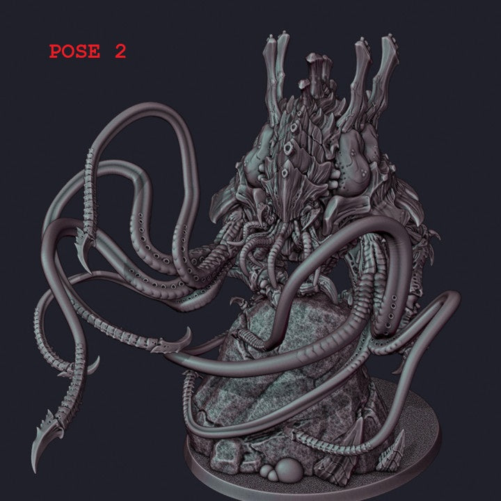 Kai'Julun Biotank (Multi-Part Model Kit / 2 Variants 2 Poses) | Miniature Wargaming Models | 28mm Scale