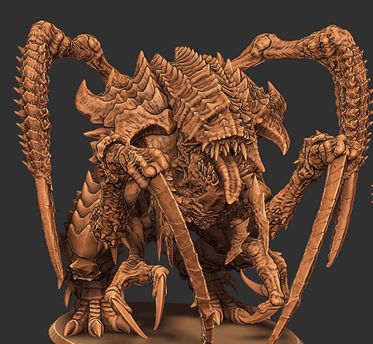 Savage Xenodon (Multi-Part Model Kit) | Miniature Wargaming Models | 28mm Scale