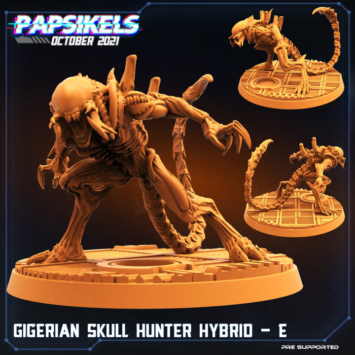 XX121 Hybrid Royal Warriors (7 Poses - Fits 50mm Bases - Bundles) | Tabletop Roleplaying Miniatures (Papsikels)
