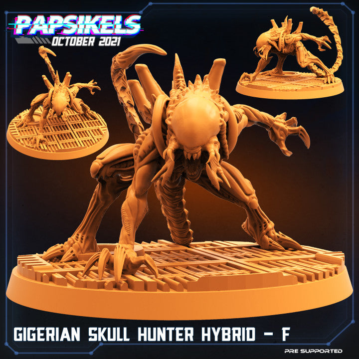 XX121 Hybrid Royal Warriors (7 Poses - Fits 50mm Bases - Bundles) | Tabletop Roleplaying Miniatures (Papsikels)