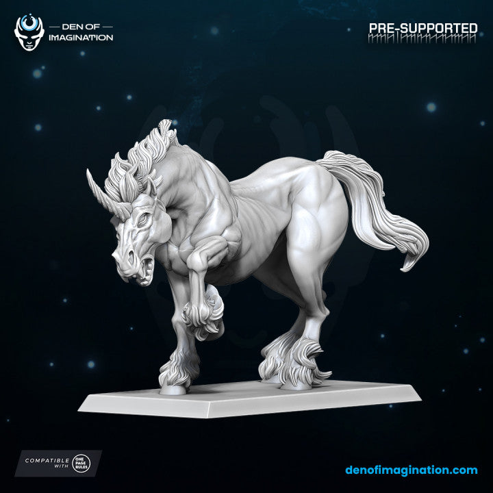 Vampire Knights (2 Variants and Unicorn-Only Option | Bundle) | Miniature Wargaming Models (Den of Imagination)