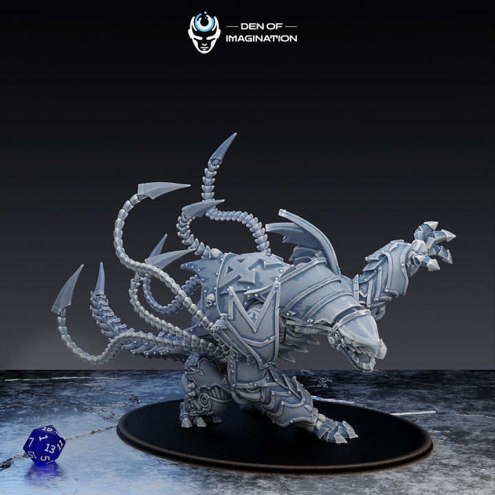 Infernal Warbeast (Two Variants; Artillery and Melee) | Miniature Wargaming Models (Den of Imagination) | 28mm Scale