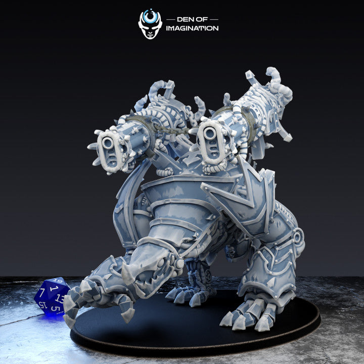 Infernal Warbeast (Two Variants; Artillery and Melee) | Miniature Wargaming Models (Den of Imagination) | 28mm Scale