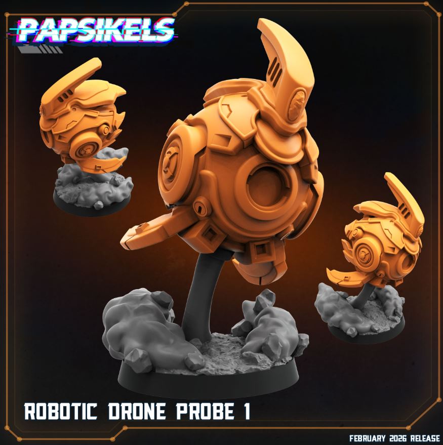 Robotic Harvesters (3 Poses, fits 25-28mm Bases, Large Bundles)
