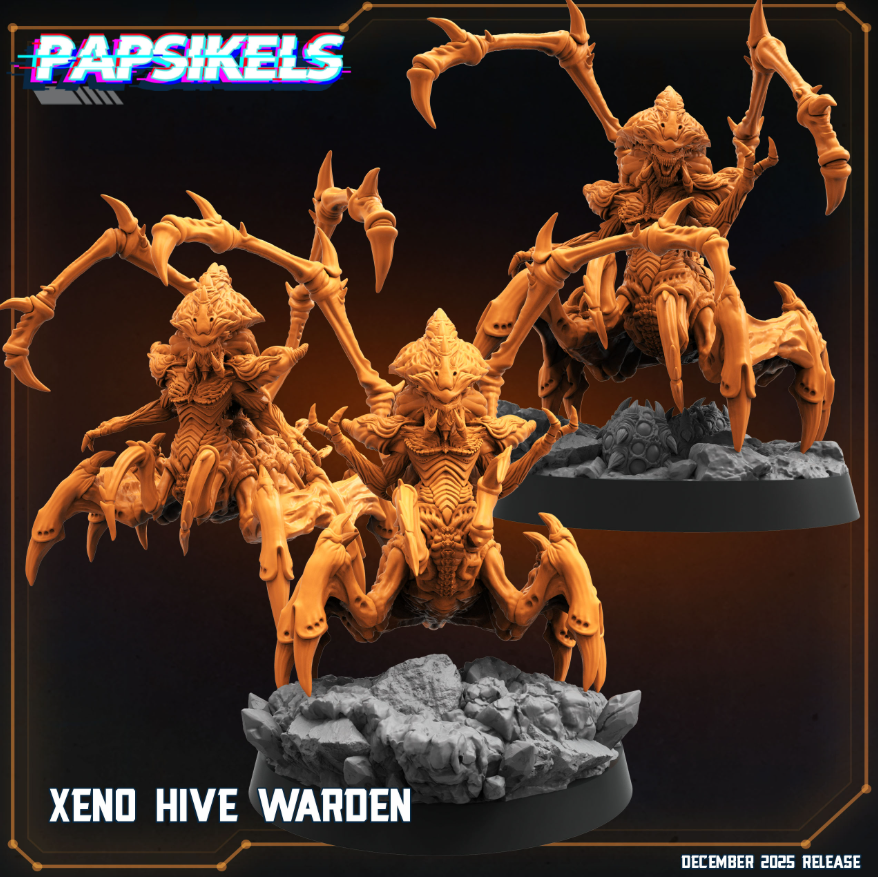 Nightmare Hive Queens (3 Poses | Fits 60-80mm Bases)