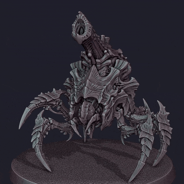 Bioplasmic Artillery Beasts (Multi-Part Model Kit) | Miniature Wargaming Models | 28mm Scale