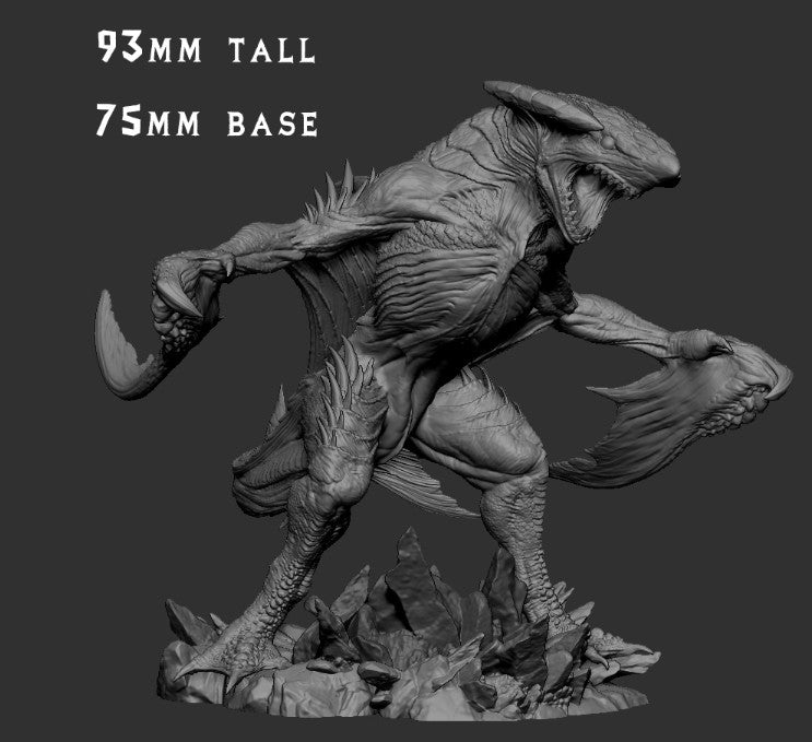 Ferocious Landshark (Fits 75mm Base)