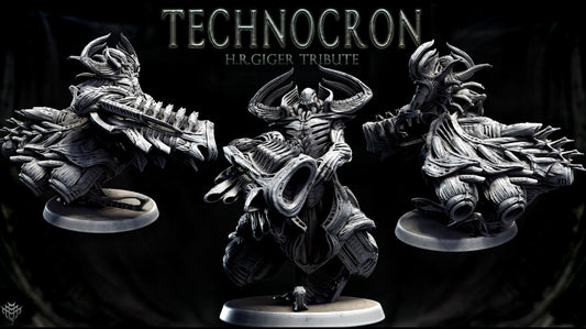 Iridium Organotrons (3 Poses | fits 60mm Bases)