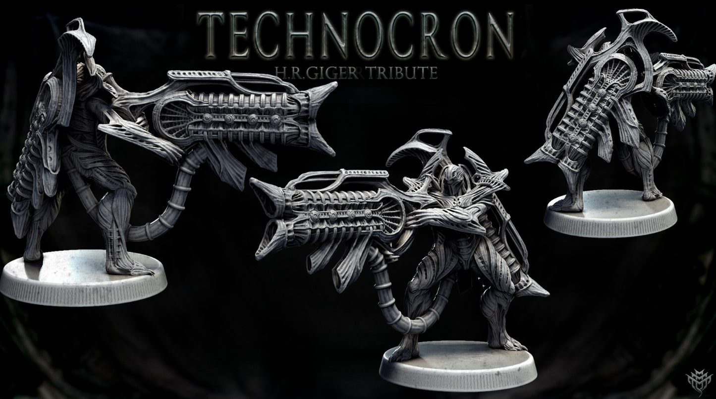 Biosynth Entropic Nullifiers (fits 32-40mm Bases | 7 Poses | Pose-Bundle Options)