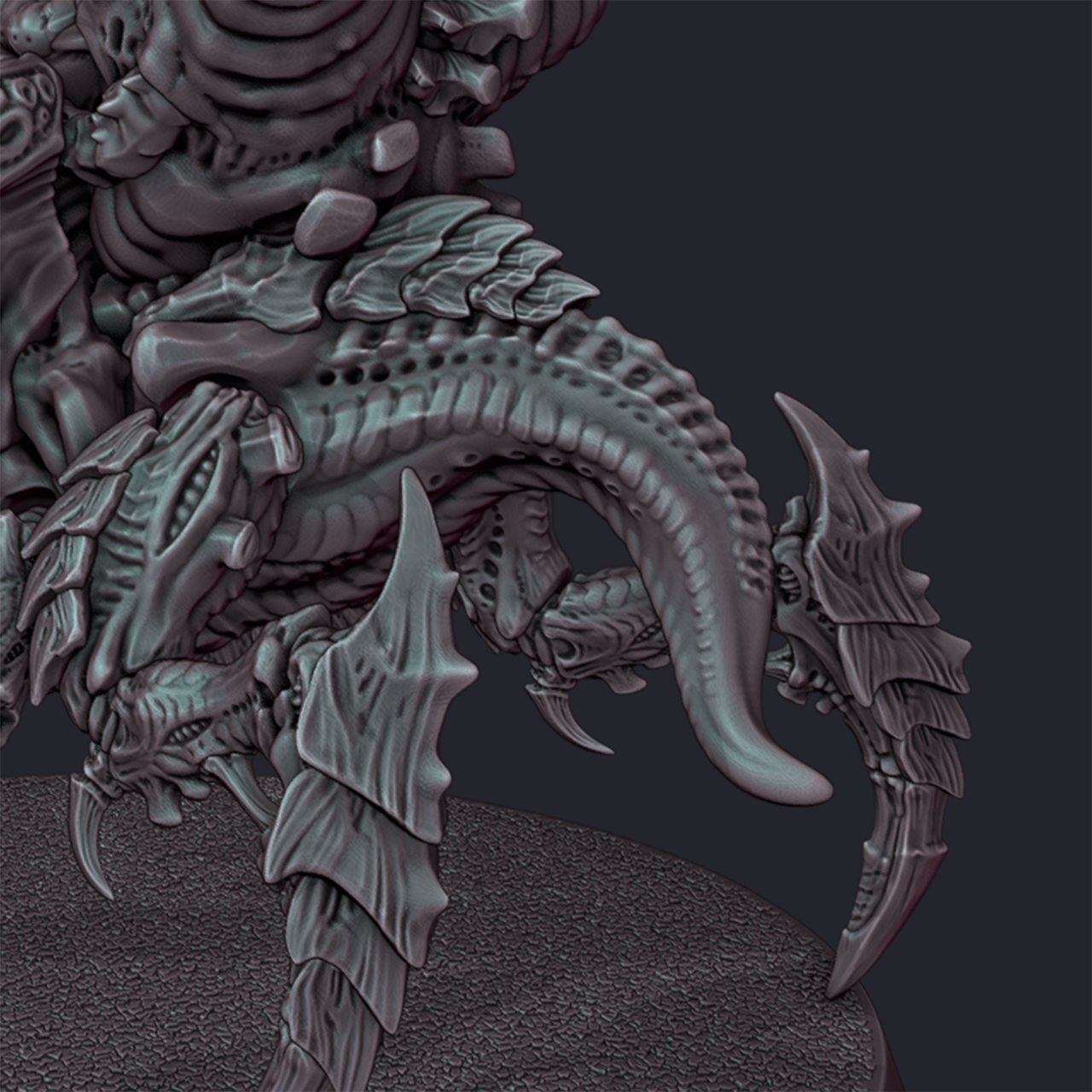 Bioplasmic Artillery Beasts (Multi-Part Model Kit) | Miniature Wargaming Models | 28mm Scale