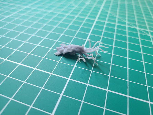 Scaled Heads for Xeno-Dragons (Iteration: 02) | Miniature Wargaming Bits | 28mm Scale