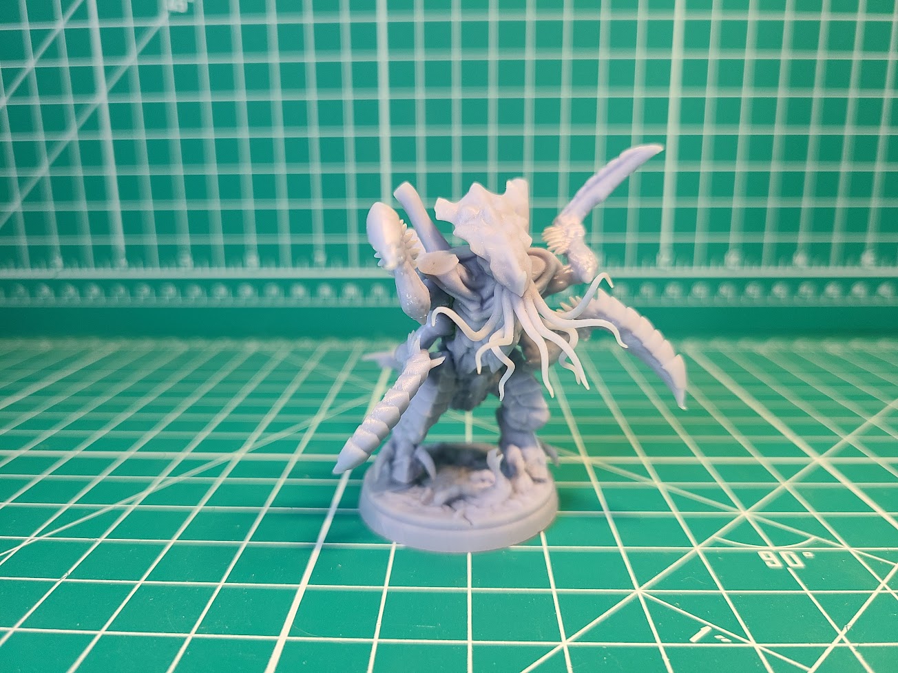 Scaled Heads for Xeno-Dragons (Iteration: 02) | Miniature Wargaming Bits | 28mm Scale