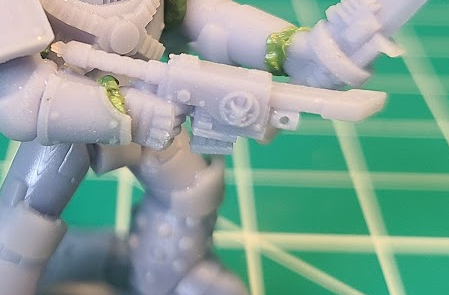 Wakizashi Combi for Cyber Paladins | Miniature Wargaming Bits