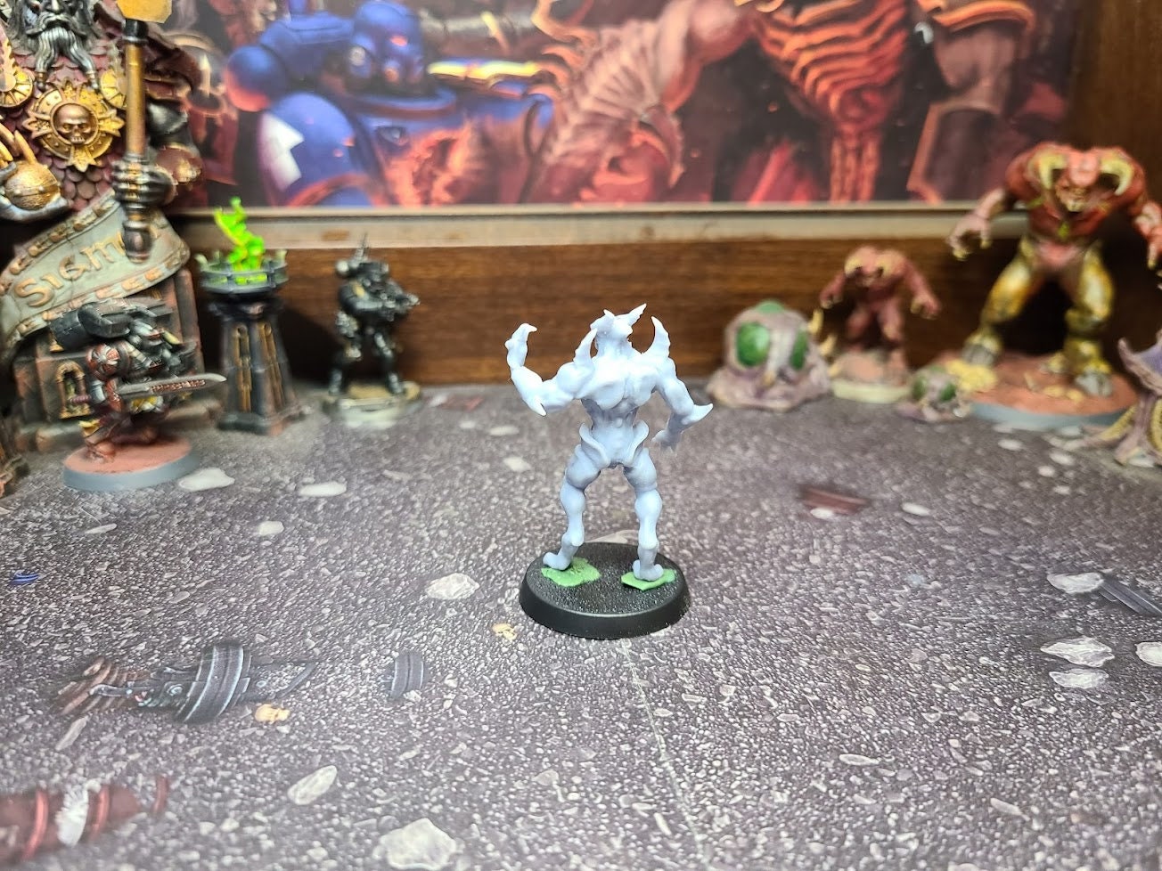 Extraplanar Sorcerer Miniature | Tabletop Wargaming/Roleplaying Miniatures | 28mm Scale