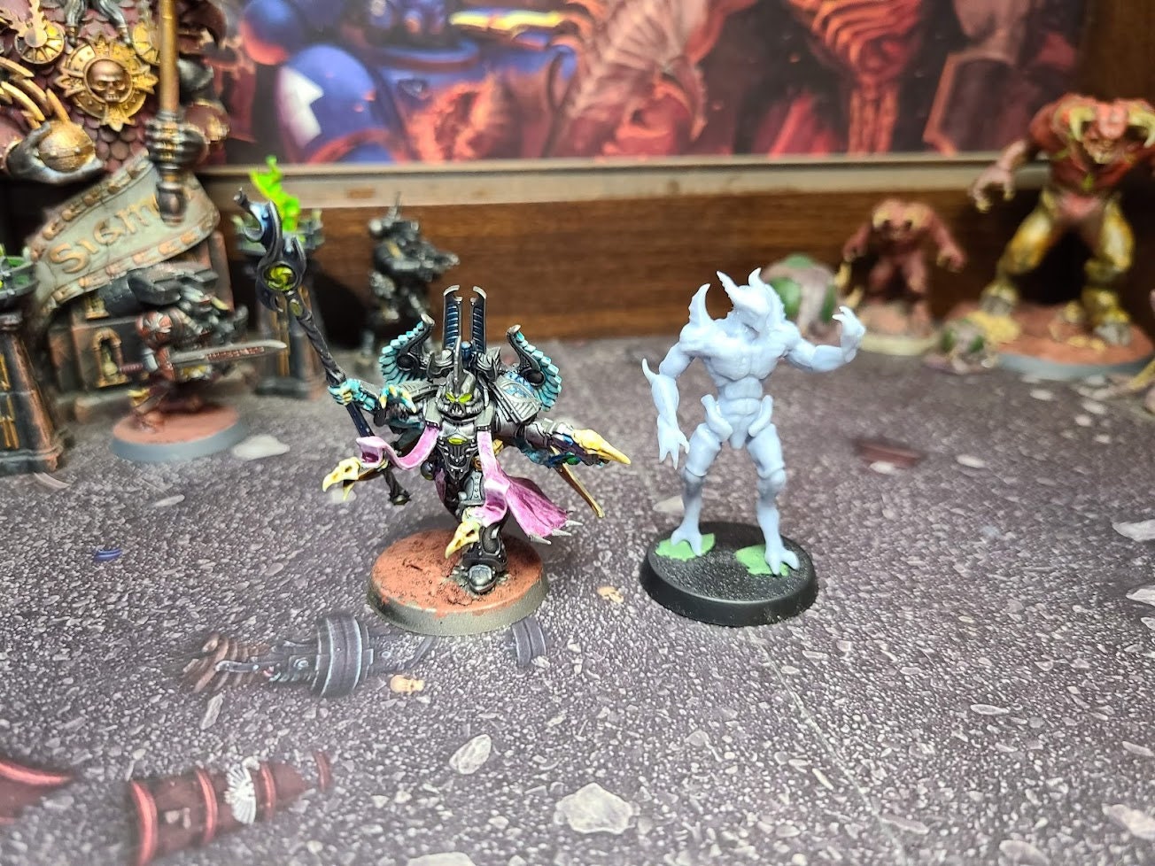Extraplanar Sorcerer Miniature | Tabletop Wargaming/Roleplaying Miniatures | 28mm Scale
