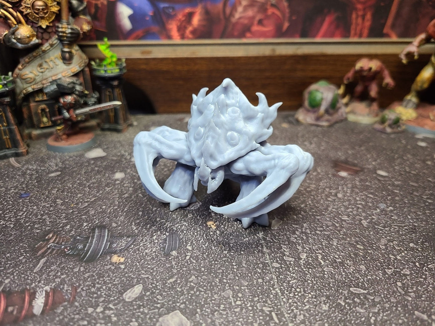 Ultrasaur Miniature, Rescaled for Wargaming (Multiple Sizes) | Tabletop Wargaming Miniatures | 28mm / 6mm Scale
