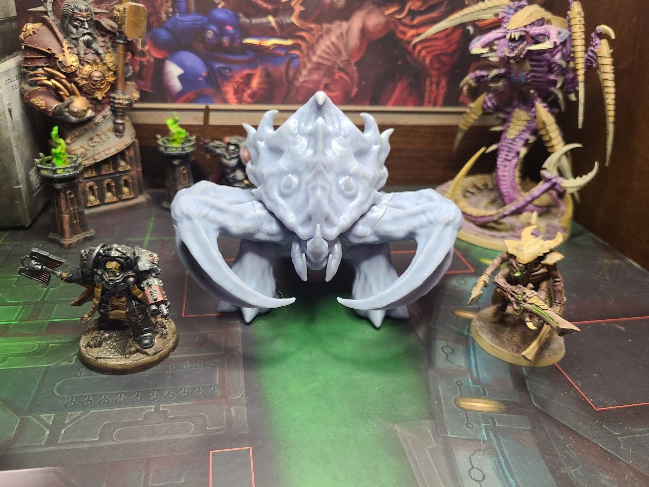 Ultrasaur Miniature, Rescaled for Wargaming (Multiple Sizes) | Tabletop Wargaming Miniatures | 28mm / 6mm Scale
