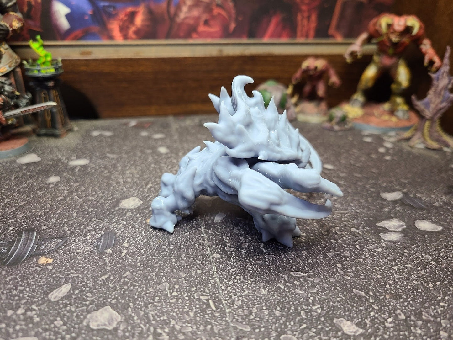 Ultrasaur Miniature, Rescaled for Wargaming (Multiple Sizes) | Tabletop Wargaming Miniatures | 28mm / 6mm Scale