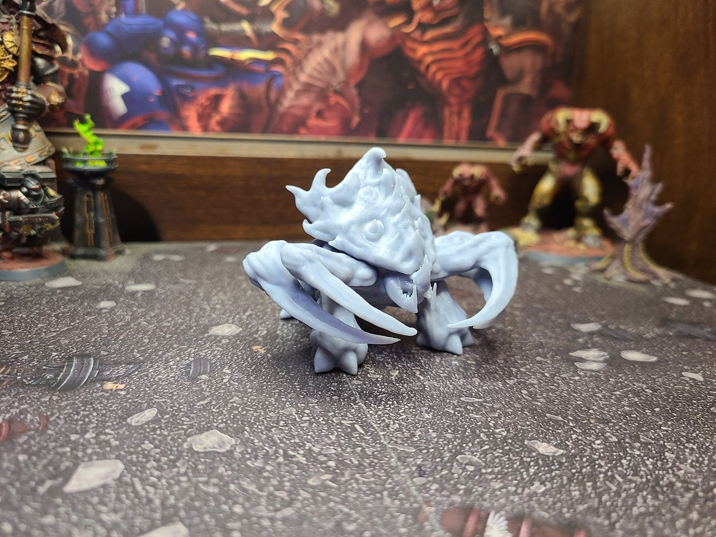Ultrasaur Miniature, Rescaled for Wargaming (Multiple Sizes) | Tabletop Wargaming Miniatures | 28mm / 6mm Scale