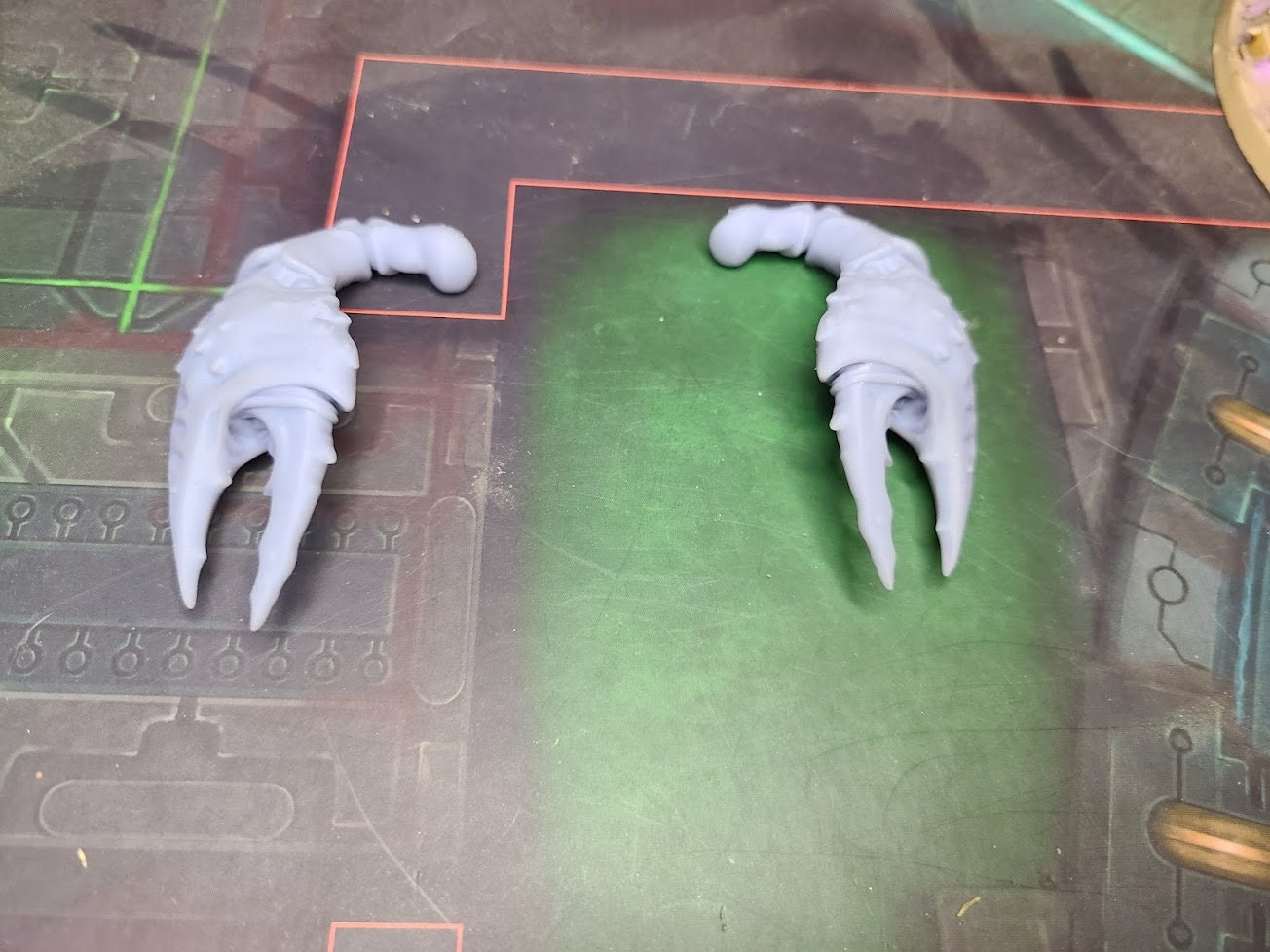 Crabby Claws for Angry Xeno-Dragons | Tabletop Wargaming Bits | 28mm Scale