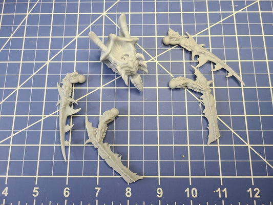 Ancient Osteolithic Bladearms of Zu'makalys (Biomorph Sword Arms, 6 Styles) | Tabletop Wargaming Bits | 28mm Scale