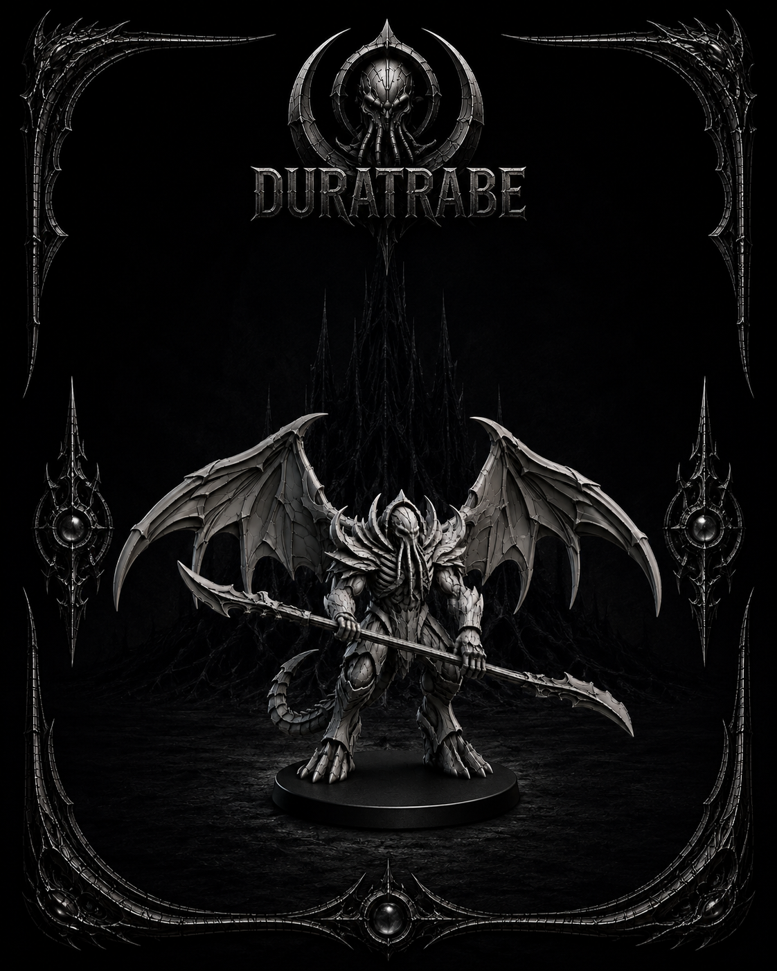 Duratrabe Commander (2 Variants, fits 60mm Bases) | Siffy's Game Official Miniatures