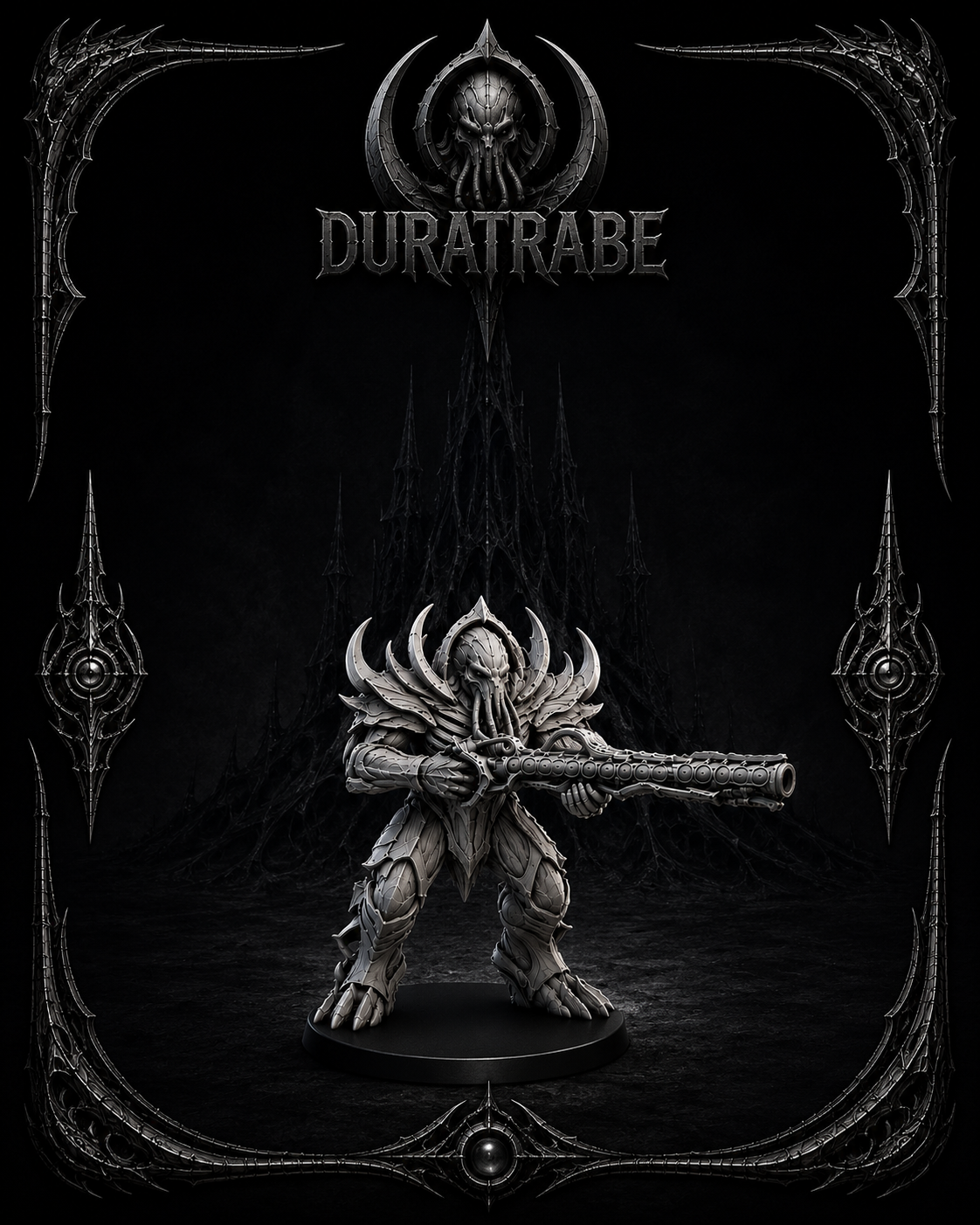Duratrabe Heavy Infantry (3 Poses - fits 40mm Bases) | Siffy's Game Official Miniatures