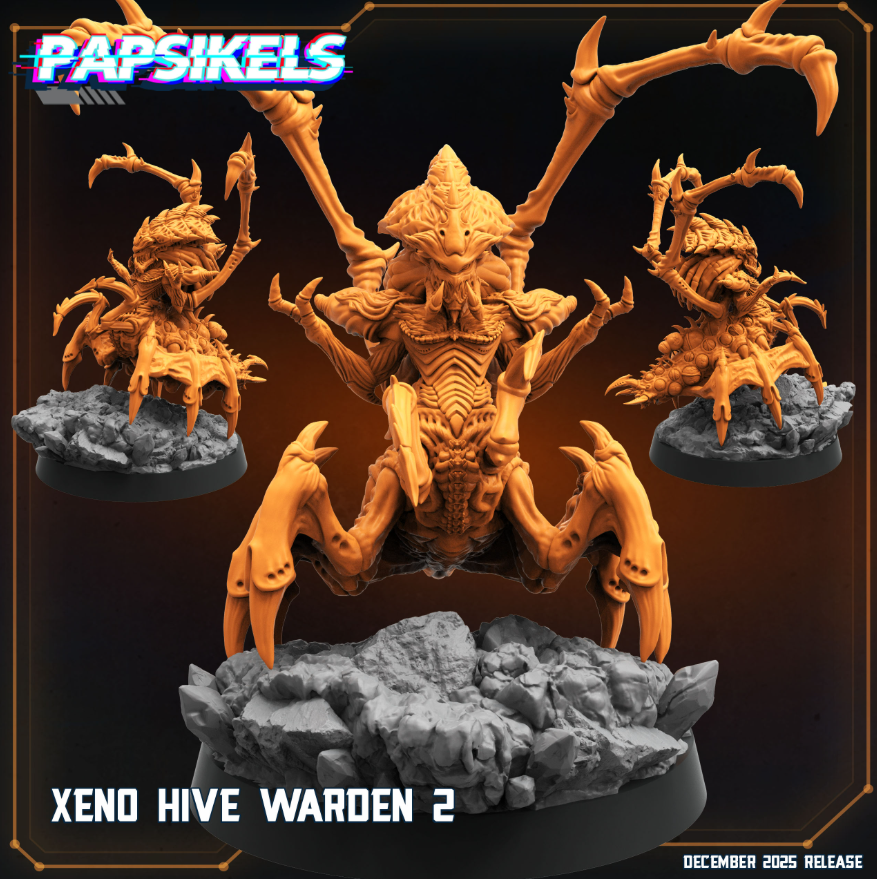 Nightmare Hive Queens (3 Poses | Fits 60-80mm Bases)