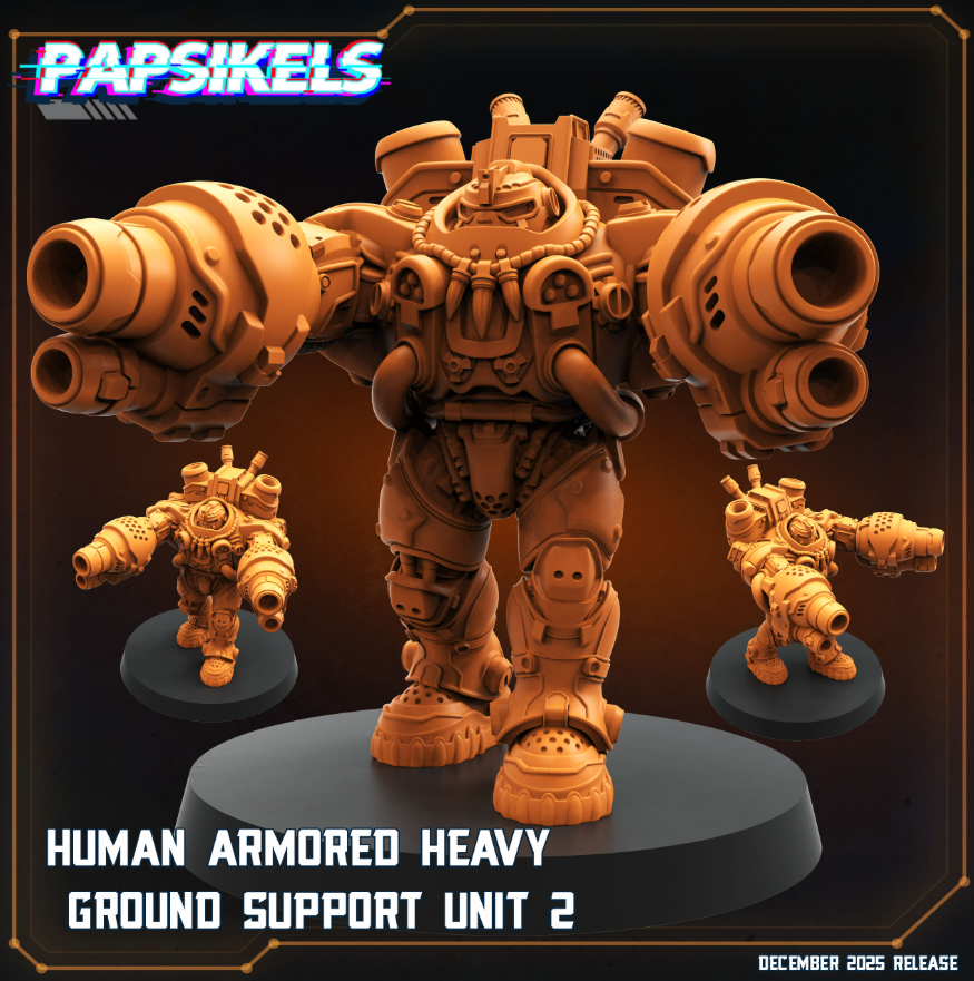 Dominion MK119 Suits (5 Poses, Fits 50mm Bases)