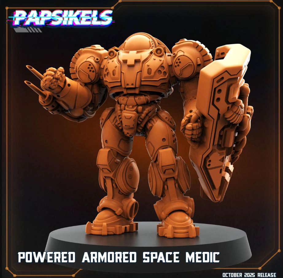 Dominion Medics (5 Poses, Fits 32-40mm Bases)