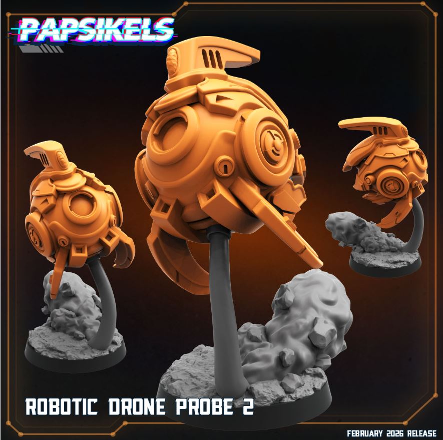 Robotic Harvesters (3 Poses, fits 25-28mm Bases, Large Bundles)