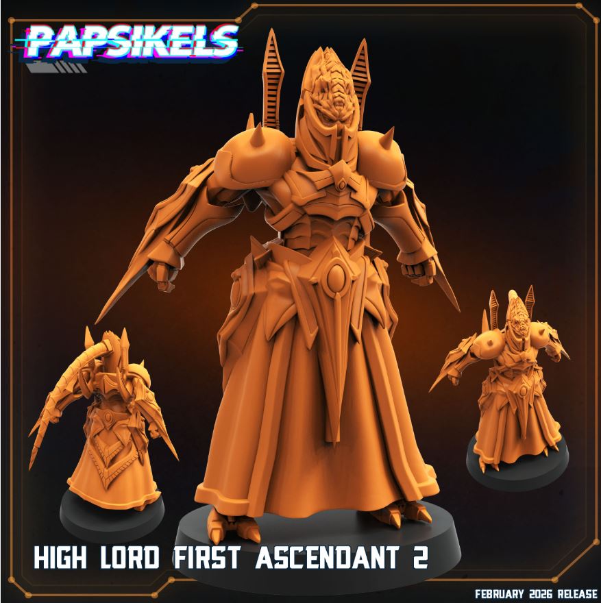 Warlocks of Khala (3 Poses, fits 40-50mm Bases)