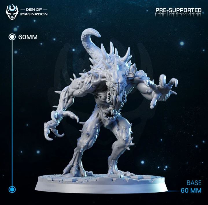 Hulking Voidcrushers (3 Poses / 40, 50, 60mm Sizes / Bundles)