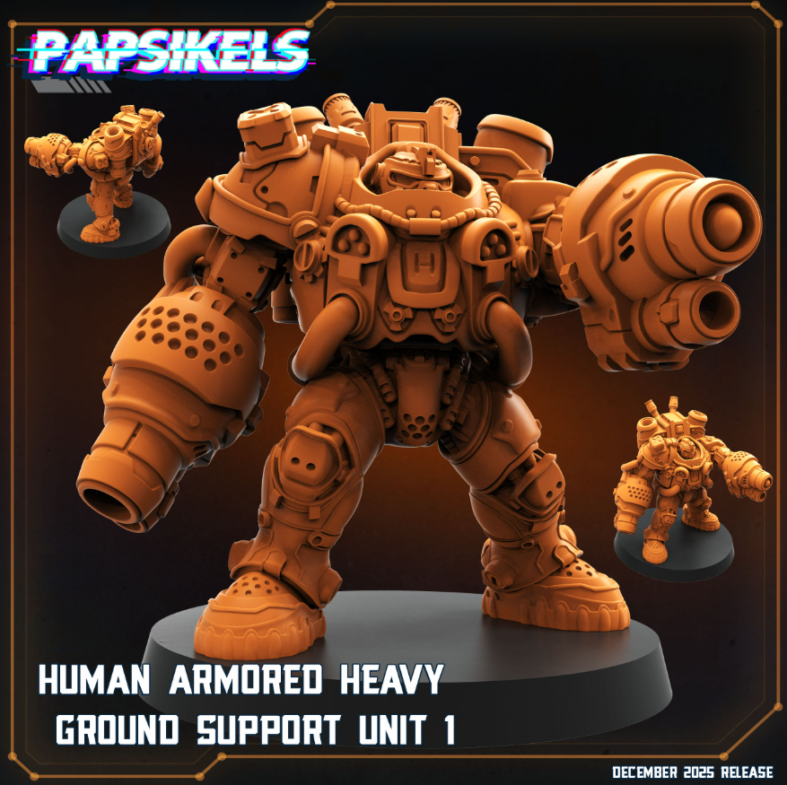 Dominion MK119 Suits (5 Poses, Fits 50mm Bases)