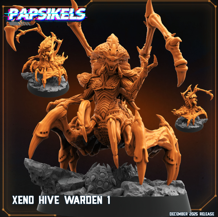 Nightmare Hive Queens (3 Poses | Fits 60-80mm Bases)