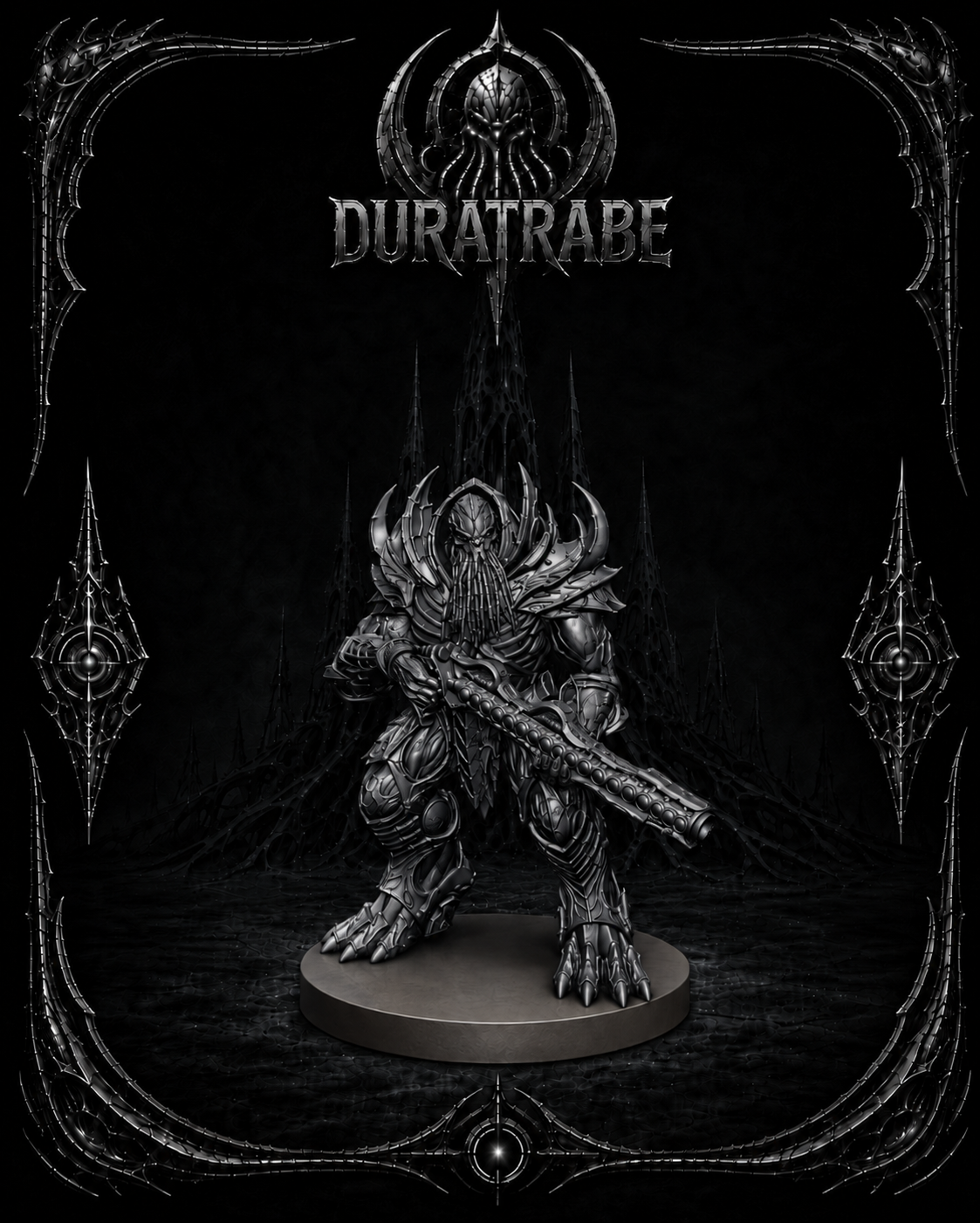 Duratrabe Heavy Infantry (3 Poses - fits 40mm Bases) | Siffy's Game Official Miniatures