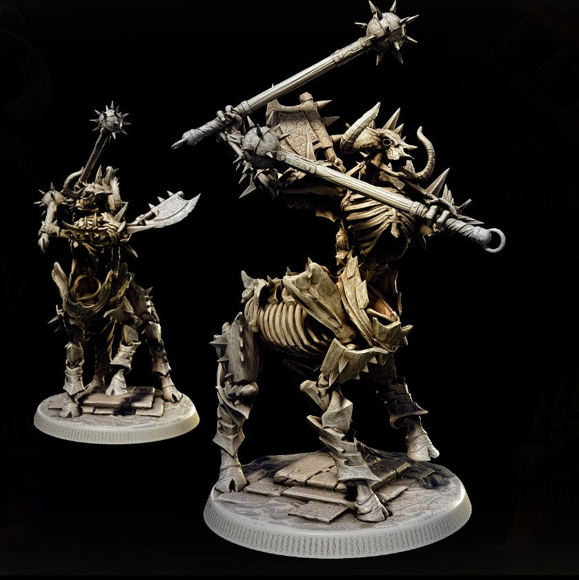 Skeletal Centaurs (6 Poses, fits 50mm Bases)
