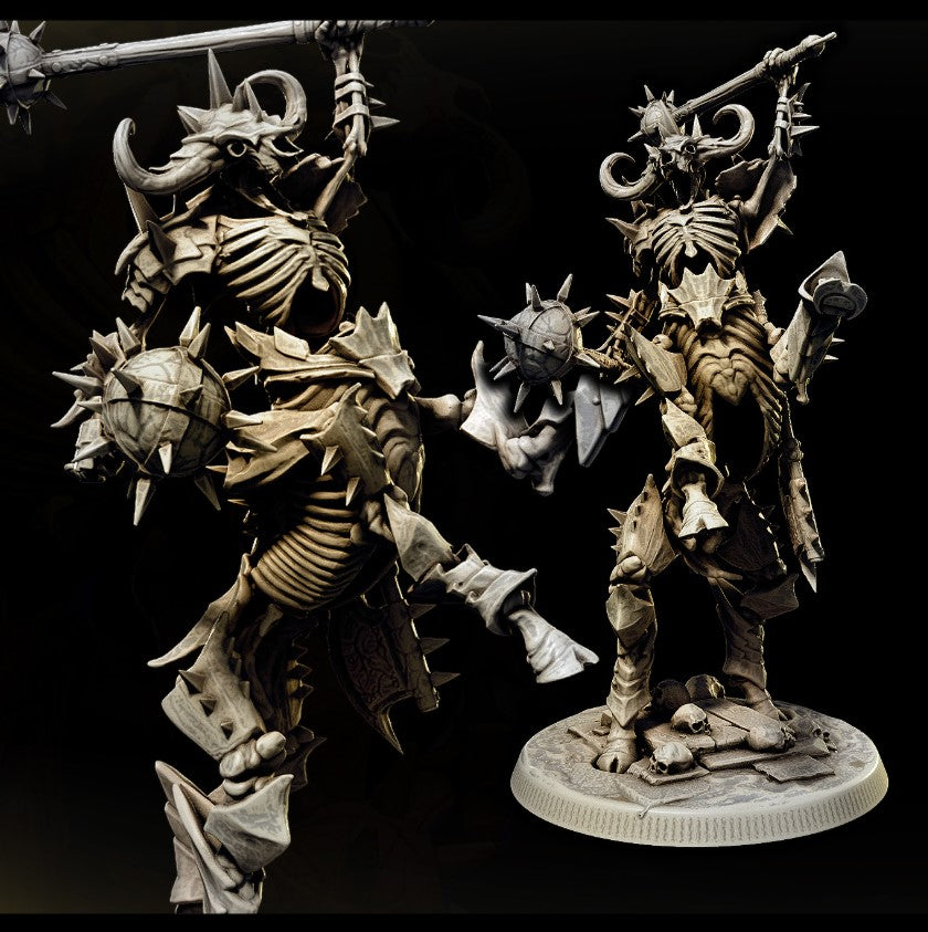 Skeletal Centaurs (6 Poses, fits 50mm Bases)