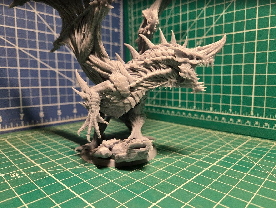 Dusty Dracolich (Fits 75mm+ Bases)