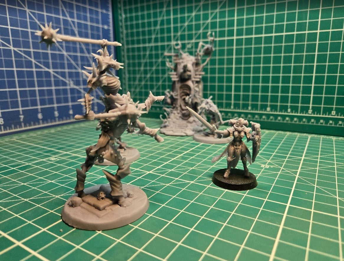 Skeletal Centaurs (6 Poses, fits 50mm Bases)