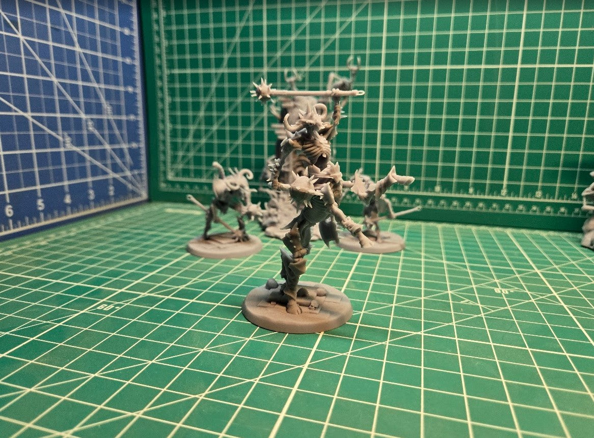 Skeletal Centaurs (6 Poses, fits 50mm Bases)