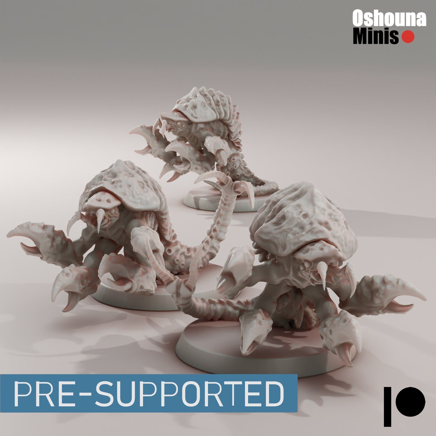 Scramps (3 Poses, Fits 40mm Bases) | Miniature Wargaming Kits