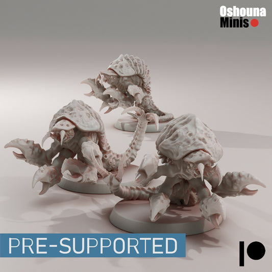 Scramps (3 Poses, Fits 40mm Bases) | Miniature Wargaming Kits