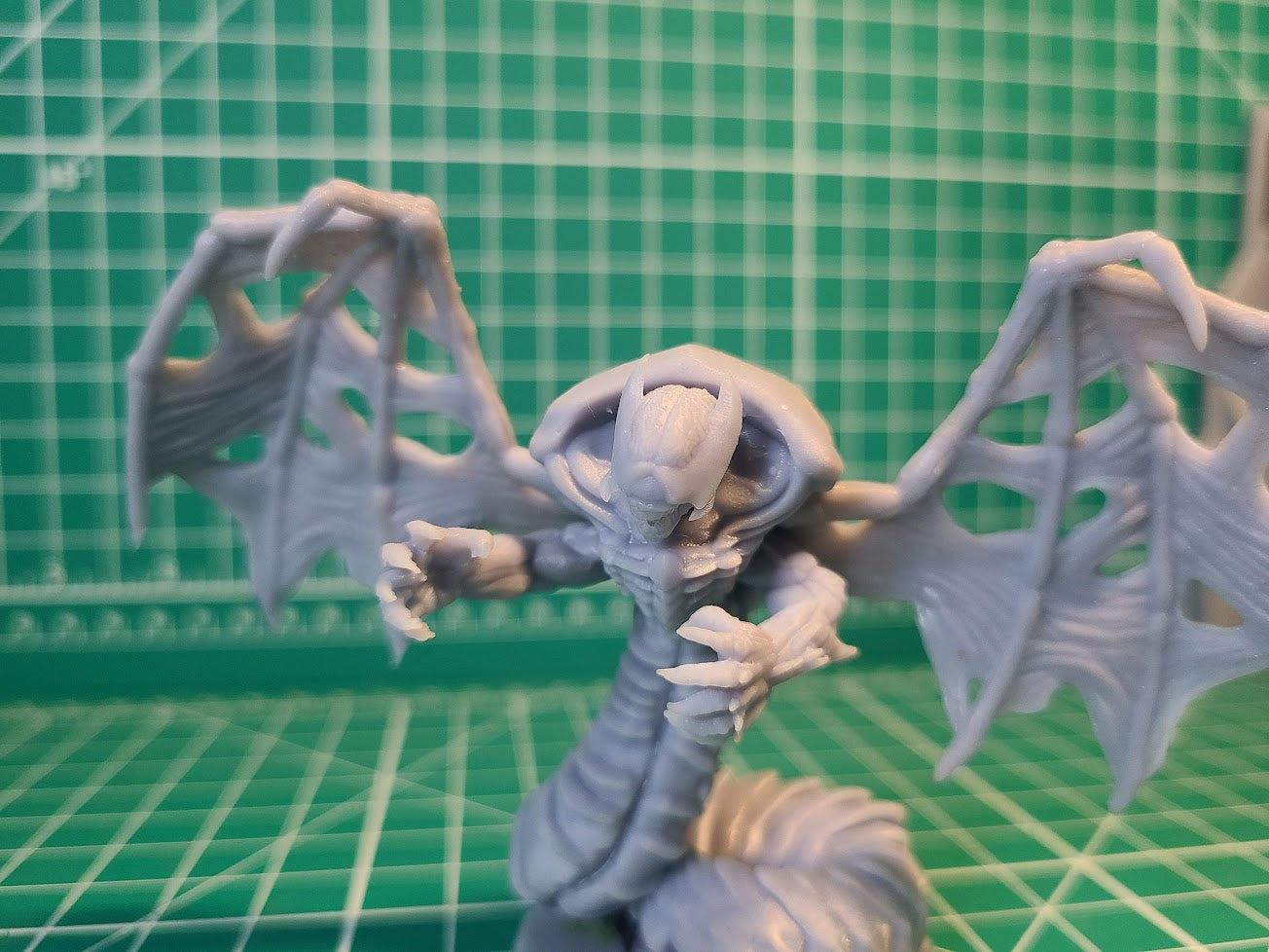 Scaled Heads for Xeno-Dragons (Iteration: 02) | Miniature Wargaming Bits | 28mm Scale