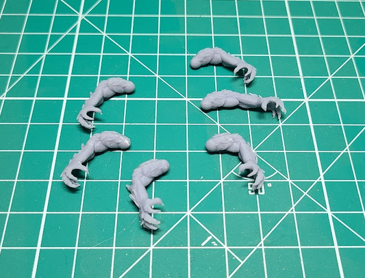 Kaiju Claws for Vehicle Smashing | Miniature Wargaming Bits | 28mm Scale